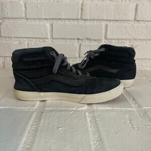 EUC VANS Hi Top Suede Womens Trainers Size 8.5